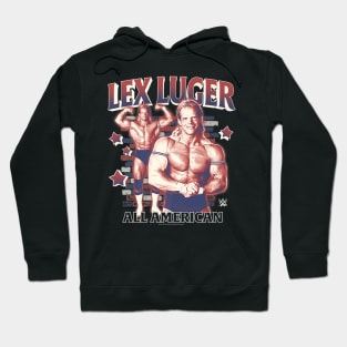 Lex Luger Posing All American Vintage Hoodie